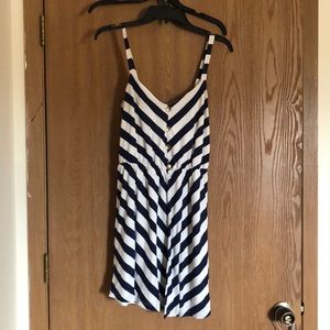 Charlotte Rousse Navy and white Dress